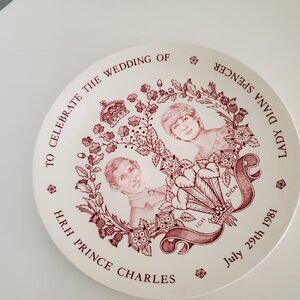 Mason's Ironstone Royal Wedding Commemorative Plate
